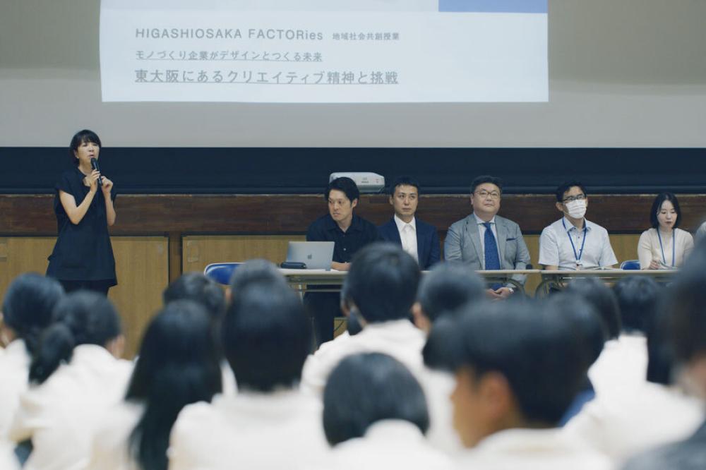 中学校での授業1